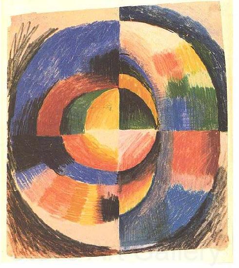 August Macke Colour circle